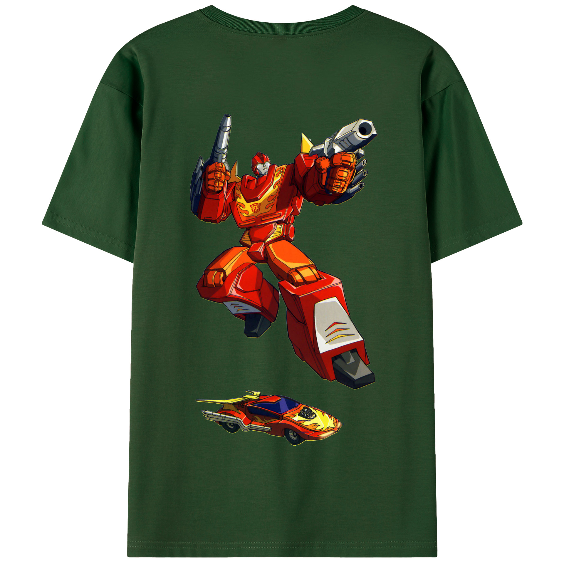 （画像用）  綿100％半袖Tシャツ（背面プリント）